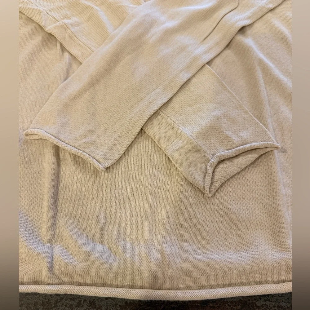 🤎🌾🧶GAP Wheat Tan Long Sleeve Sweater - Picture 3 of 5